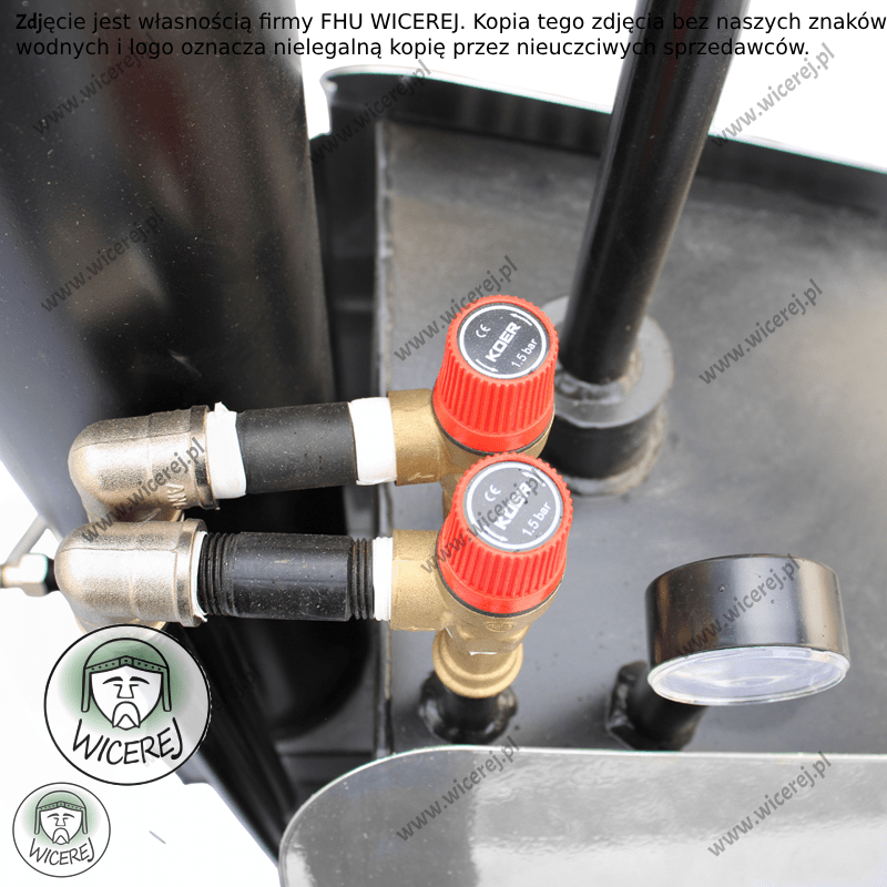 Generator pary wodnej do topiarki parowej Opalany Drewnem Jaśliska - zdjęcie 9