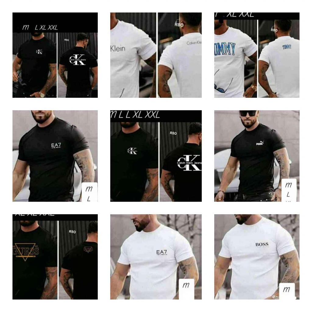 Koszulki Gucci, Ck, Levis, Nike , różne rozmiary i wzory Stęszew - zdjęcie 1