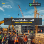 Kierownik Budowy / Kierowniczka Budowy