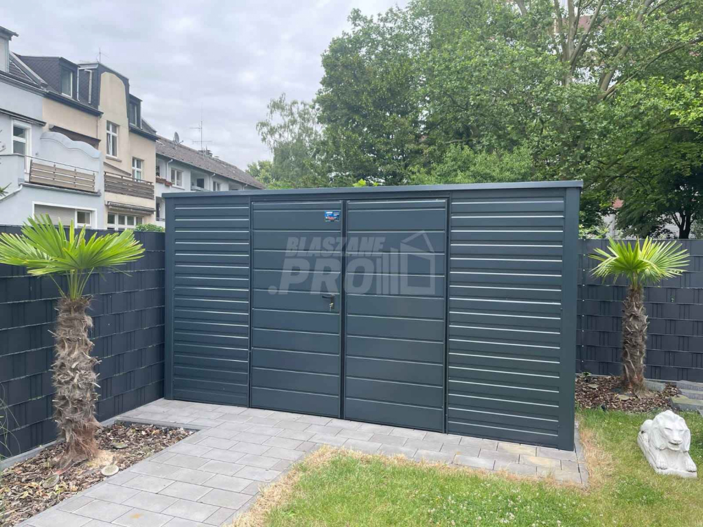 Domek ogrodowy 5x3 brama dwuskrzydłowa  + okno Dach spad w tył  GP116 Legnica - zdjęcie 3