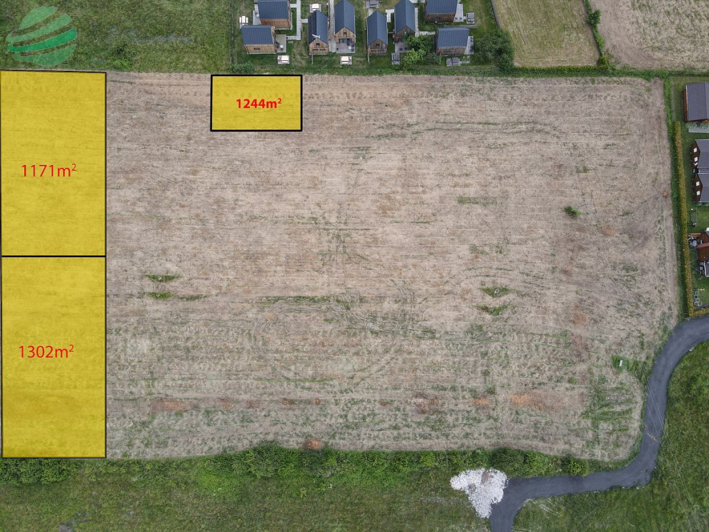 Uzbrojona działka 1171m2 budowlana pod lasem Rusin Rusinowo - zdjęcie 1