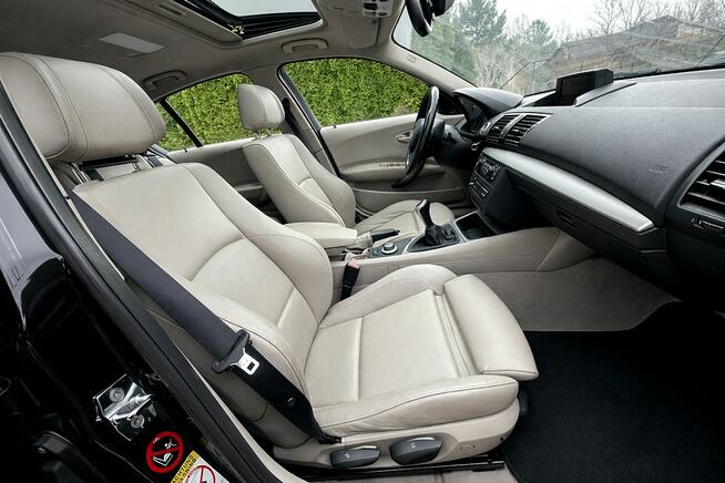 BMW 120i 150KM e87 Bogate wyposażenie Idrive Navi Sport Skóry Opłaty Wrocław - zdjęcie 10