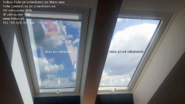 Folkos folie przeciwsłoneczne na okna Warszawa -Folie na okna dachowe Białołęka - zdjęcie 7