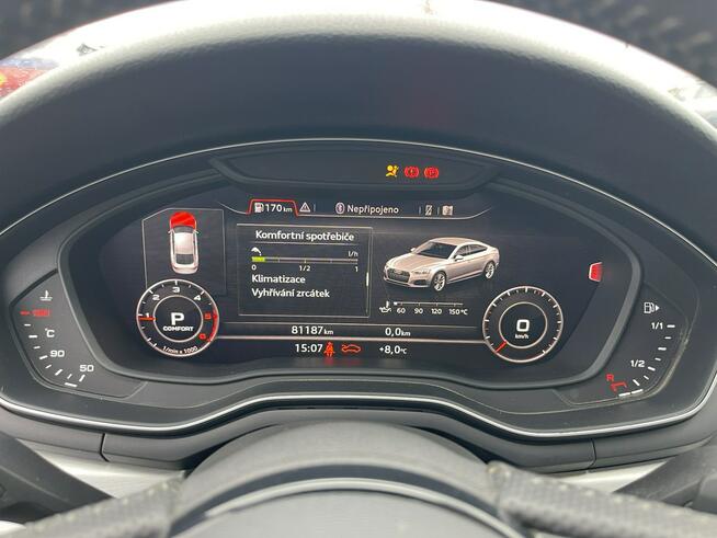Audi A5 S Line QuattroSkóra Podgrzewanie Klimatronik Kamera 190KM Gliwice - zdjęcie 9