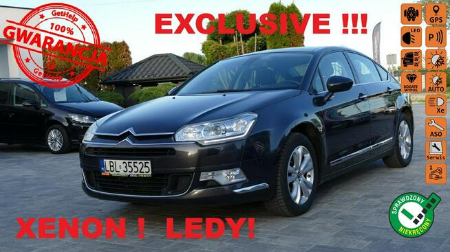 Citroen C5 Exclusive! Xenon! Ledy! Navi! DVD! HydroActive! Gwarancja! Grójec - zdjęcie 1