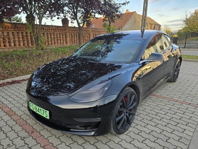Tesla Model 3 Performance 2019r 4x4 Gorzów Wielkopolski - zdjęcie 9