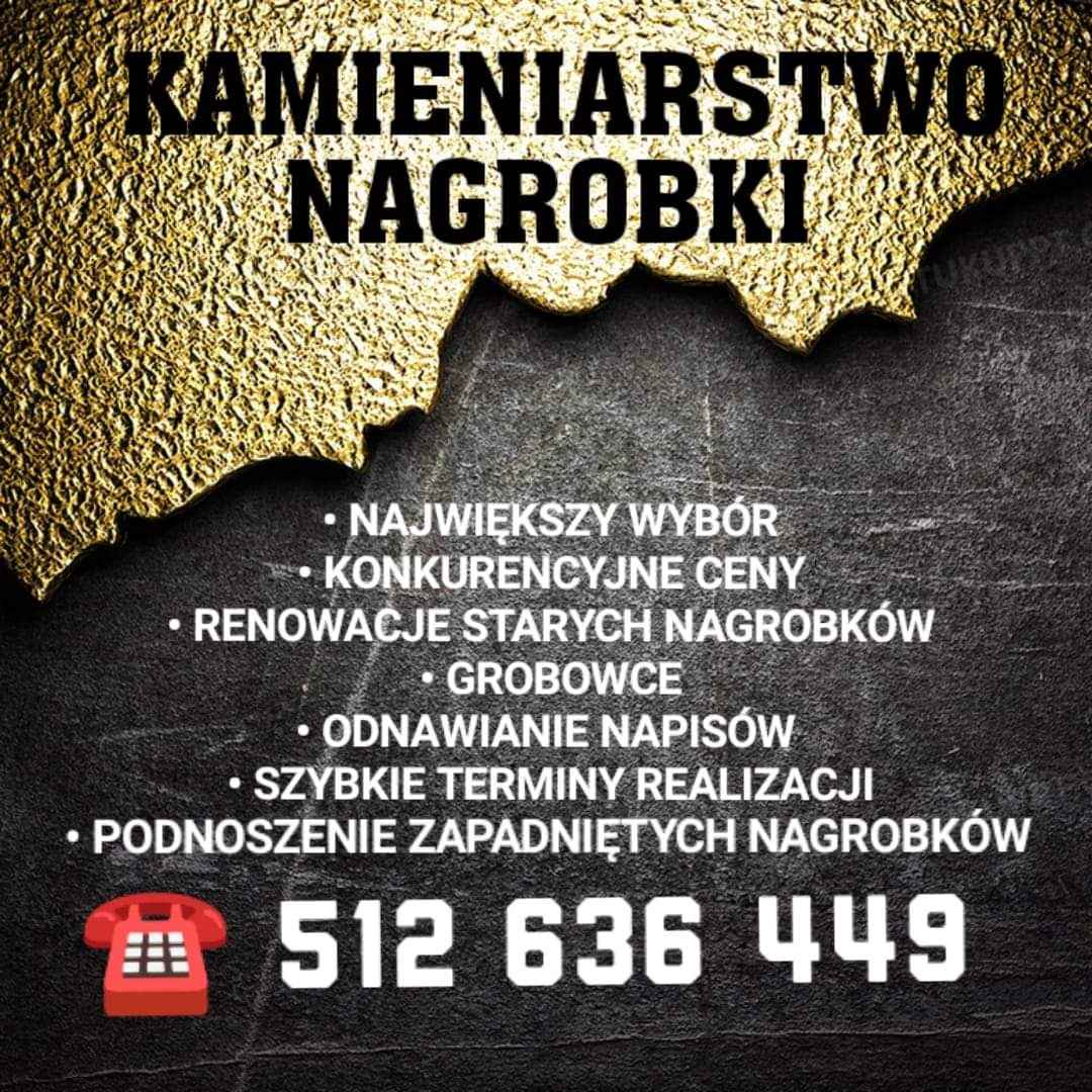 +RENOWACJE NAGROBKÓW MYSZKÓW+ TEL: 512 636 449 Myszków - zdjęcie 1
