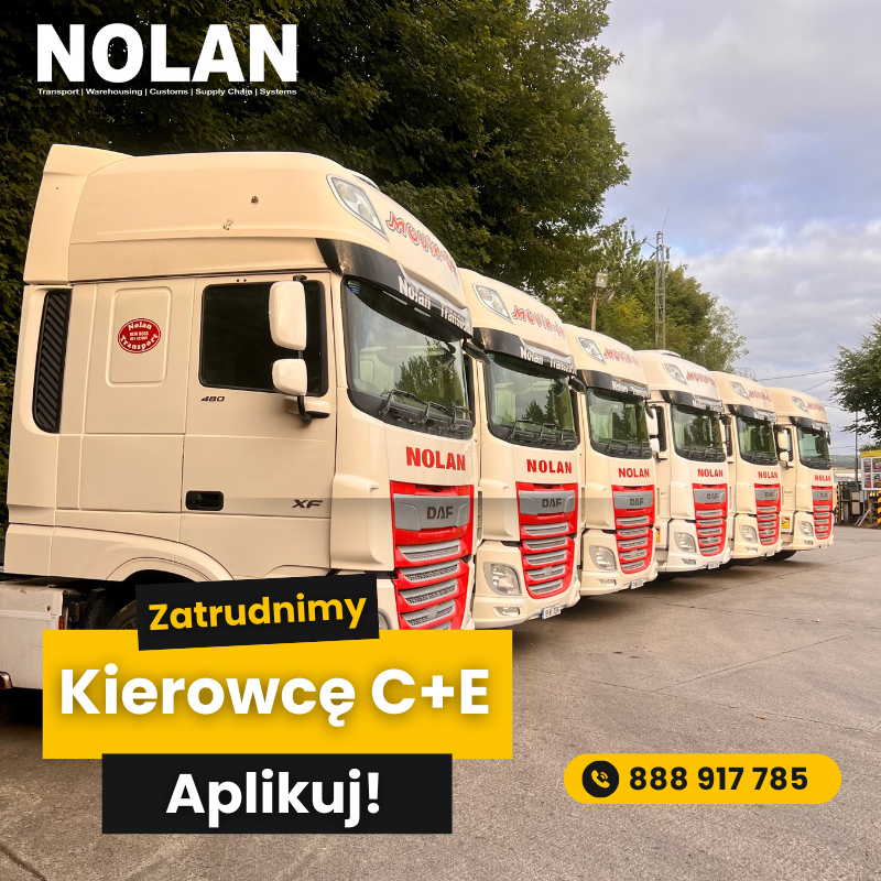 Kierowca C+E - Europa, 838 EURO NETTO tygodniowo Jeżyce - zdjęcie 1