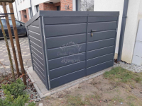 Box rowerowy - schowek Moto-Box 1,9x1,1m - antracyt ID894 Koszalin - zdjęcie 2