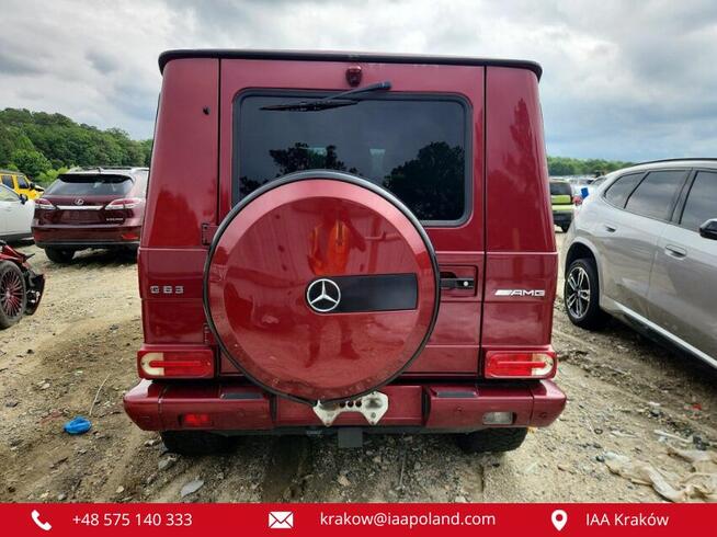 MERCEDES-BENZ G 63 AMG 2015 / 5.5L / 543 KM / V8 / 4X4 / Kraków - zdjęcie 12