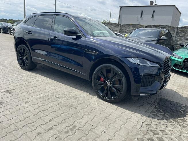 Jaguar F-PACE P400 Sport AWD mHEV Kamery360 Skóra Pamięć Meridian Gliwice - zdjęcie 2
