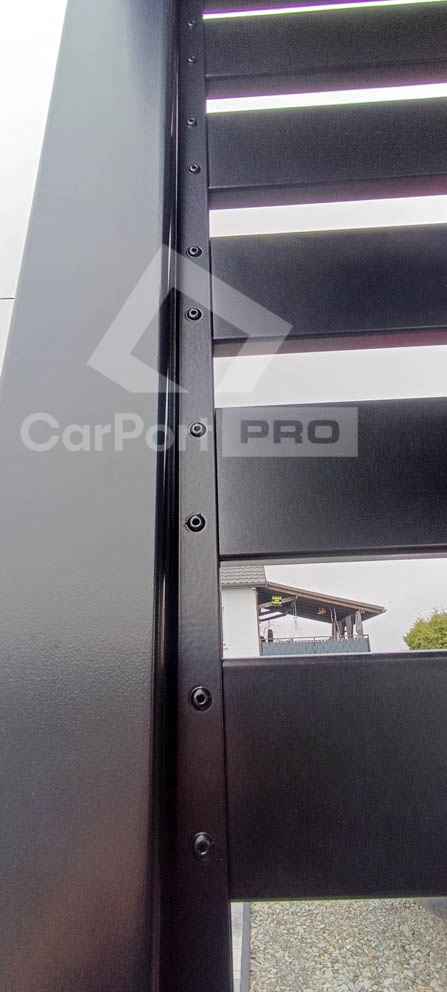 CarPort PREMIUM - wiata samochodowa 5x5 - antracyt   CP115 Oświęcim - zdjęcie 6