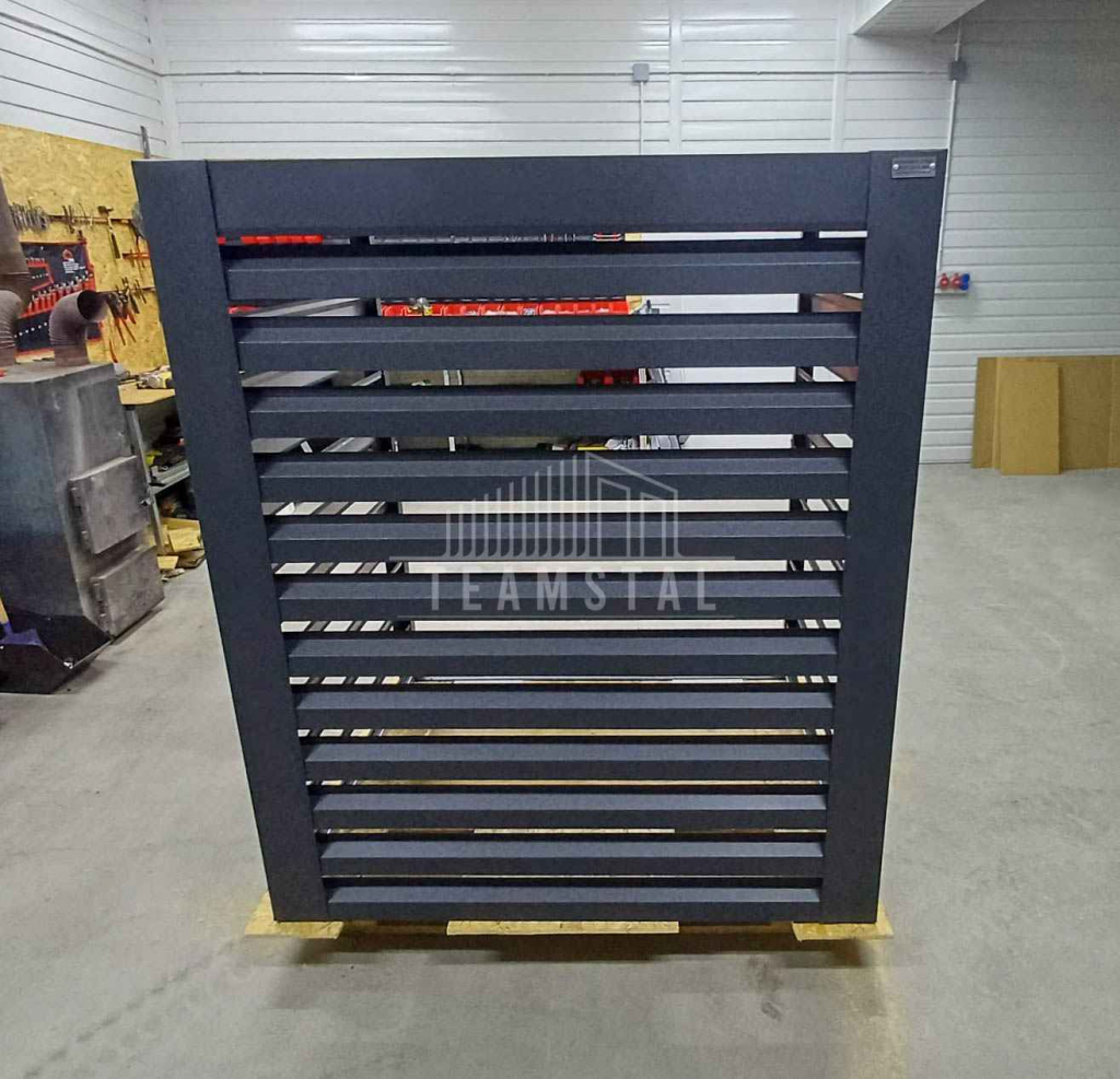 Osłona klimatyzatora – pompy ciepła 100x60x160 cm antracyt TS1218 Radom - zdjęcie 2