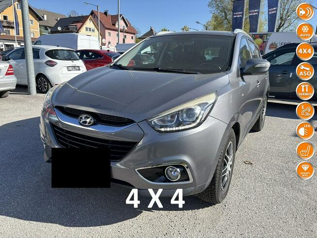 IX35 Premium 2.0CRDi 136km 4X4 LED klima SKÓRA serwis 2014 Tychy - zdjęcie 1