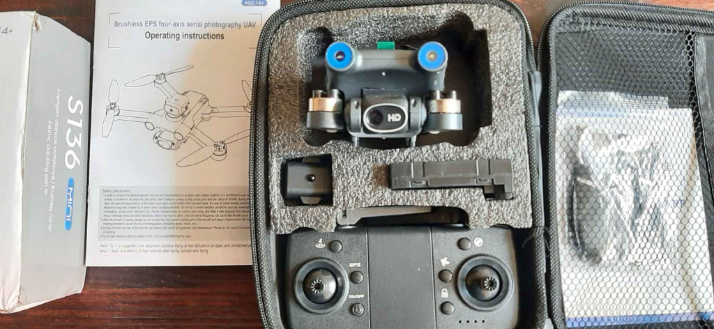 Polecam Dobrej Klasy ! Nowy DRON GPS EPS UAV S136 -4K Full HD Katowice - zdjęcie 4
