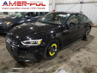 Audi S5 2019, 3.0L, 4x4, uszkodzone podwozie