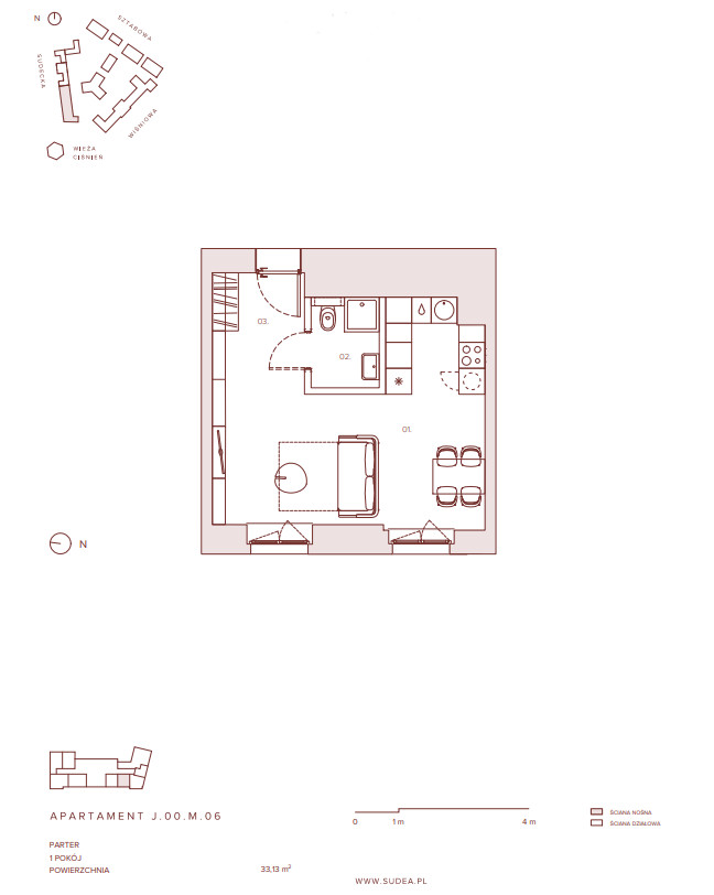 Prestiżowy Apartament w centrum Wrocław Borek Wrocław - zdjęcie 8