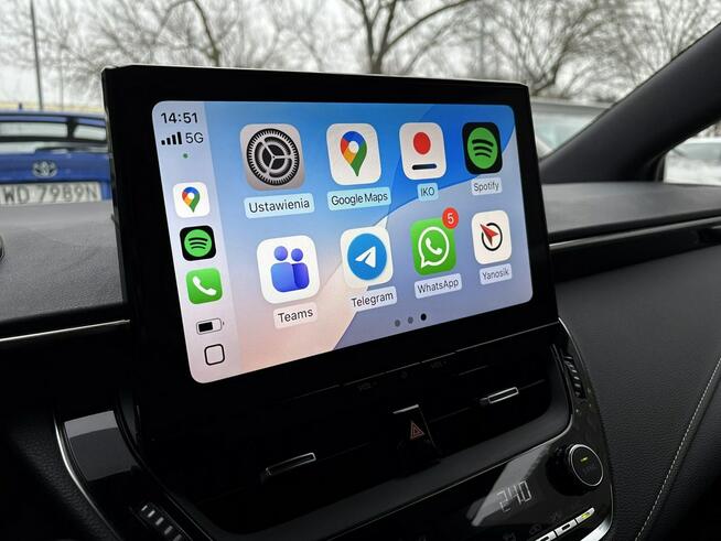 Toyota Corolla 1.8 Hybrid 140KM STYLE, salon Polska, gwarancja, FV23% Warszawa - zdjęcie 9