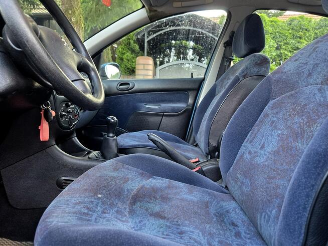 Peugeot 206 1.4 Benz. 75KM 2000r 5-drzwi, Długie Opłaty Tychy - zdjęcie 8
