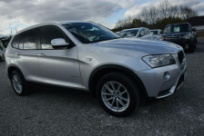 BMW X3 2.0D Automat 4x4 Navi PDC 2012r Sprowadzony Opłacony Majdan Sieniawski - zdjęcie 7