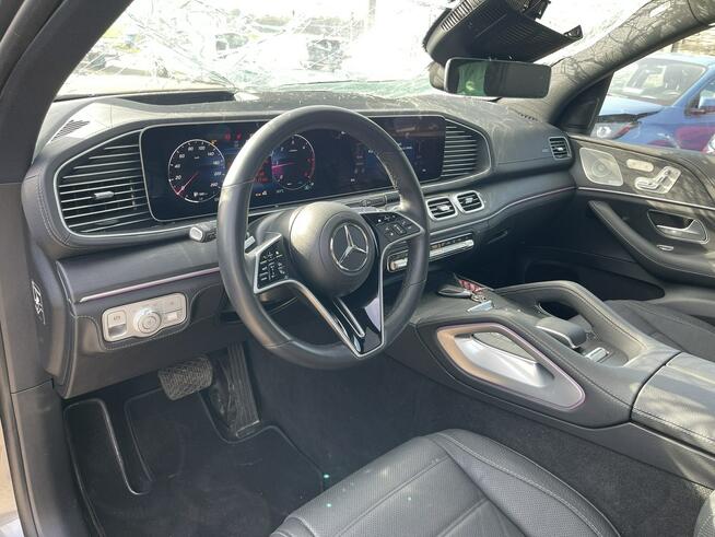 Mercedes GLE 450 Salon PL_AMG Line Premium Panorama Pneumatyka HUD Hak Gliwice - zdjęcie 12
