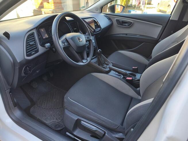 SEAT LEON III 1.6 Tdi 105km Klima Alu 5 Drzwi z Niemiec Kłobuck - zdjęcie 7