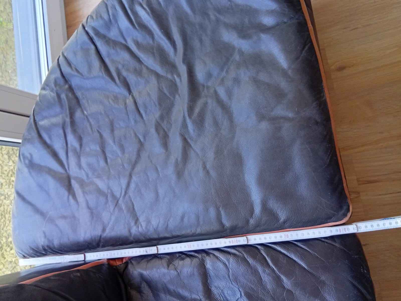 Ekskluzywna Skórzana kanapa klubowa. Idealna do Pub'u, kawiarni, loftu Brodnica - zdjęcie 9