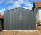 Hala Garaż blaszany 5x5m brama drzwi okno rynny dach  GP678 Płock - zdjęcie 2