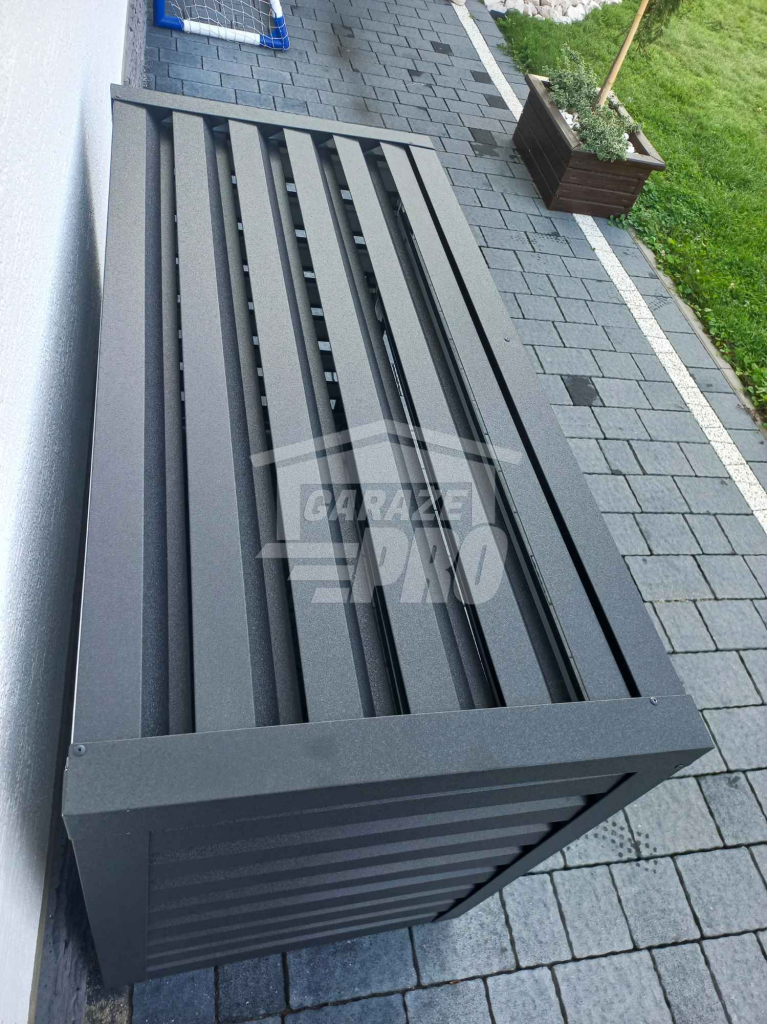 Osłona klimatyzatora - pompy ciepła 100x40x90 cm antracyt GP307 Gdynia - zdjęcie 9