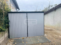 Garaż blaszany 3x5 Brama dwuskrzydłowa - biały - spad w tył GB140 Rawa Mazowiecka - zdjęcie 3