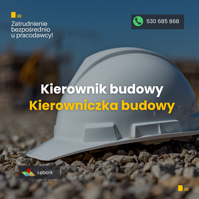 Kierownik  Budowy / Kierowniczka Budowy Gdańsk - zdjęcie 1