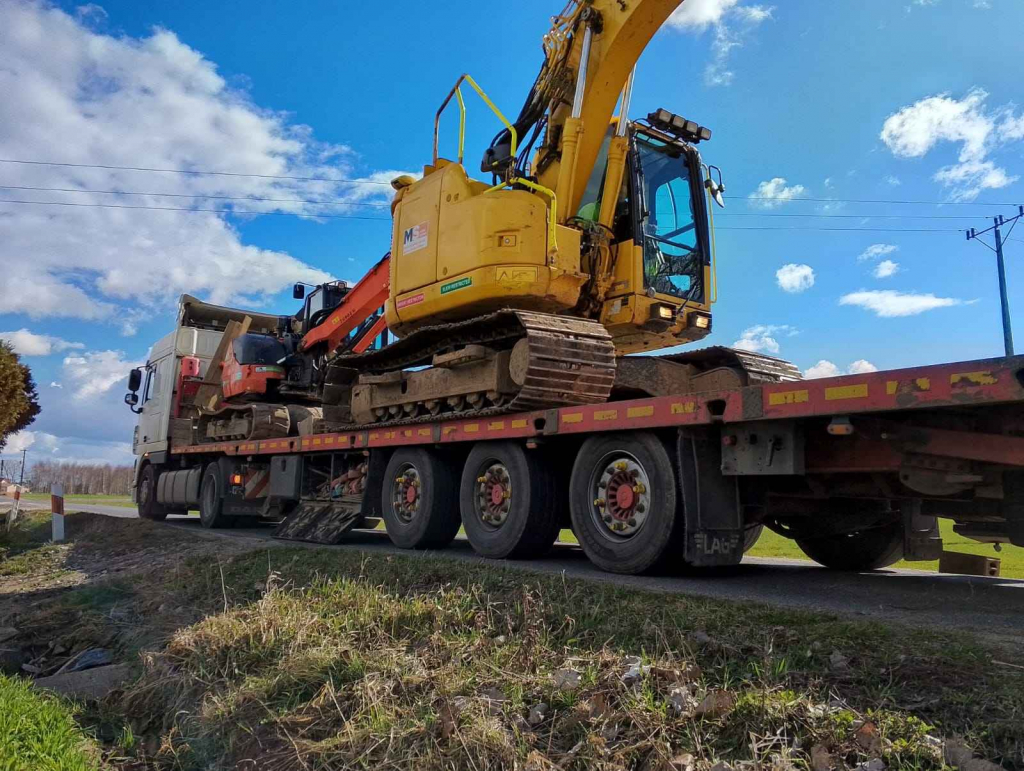 727 011 228 Transport koparek maszyn budowlanych rolniczych Płock Płock - zdjęcie 1