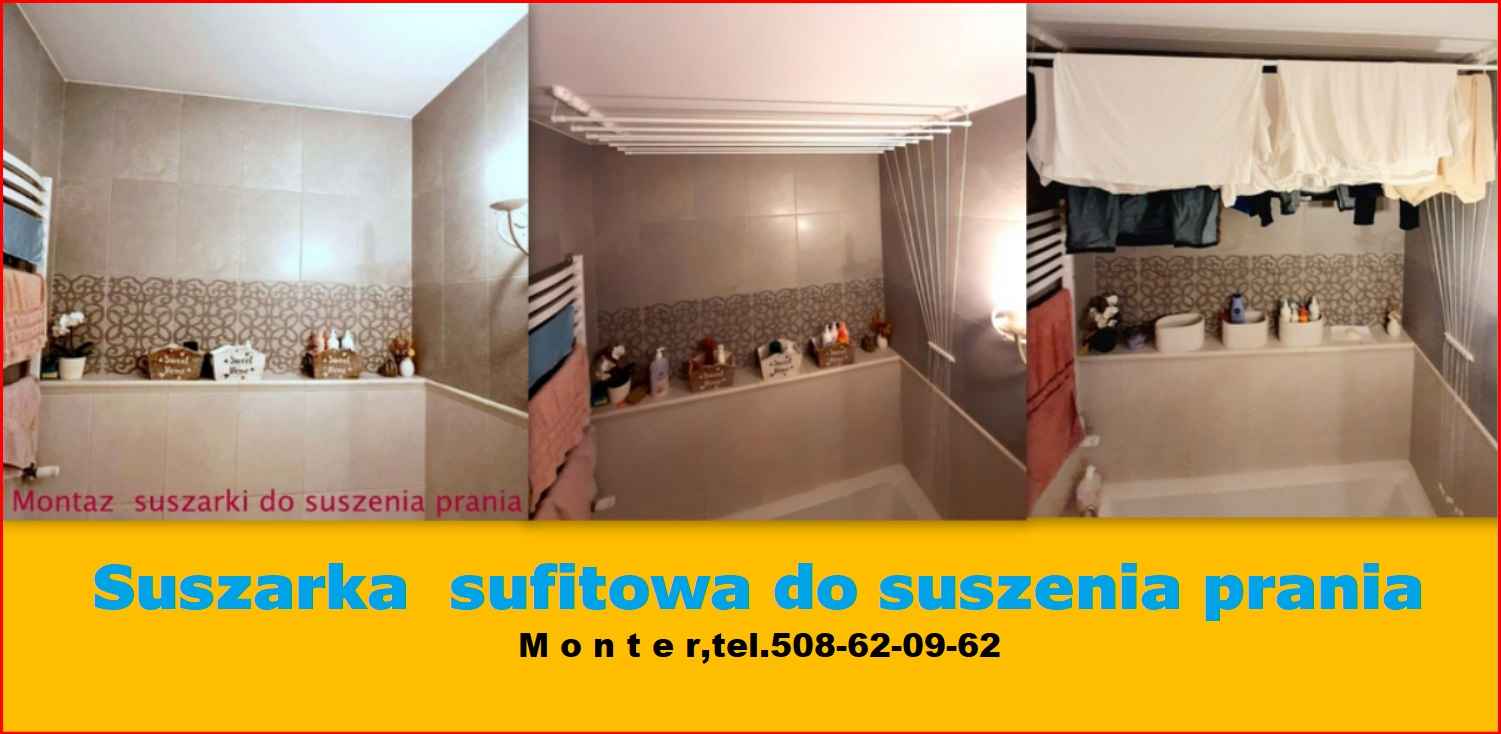 Monter suszarki sufitowej do suszenia prania. Włochy - zdjęcie 5