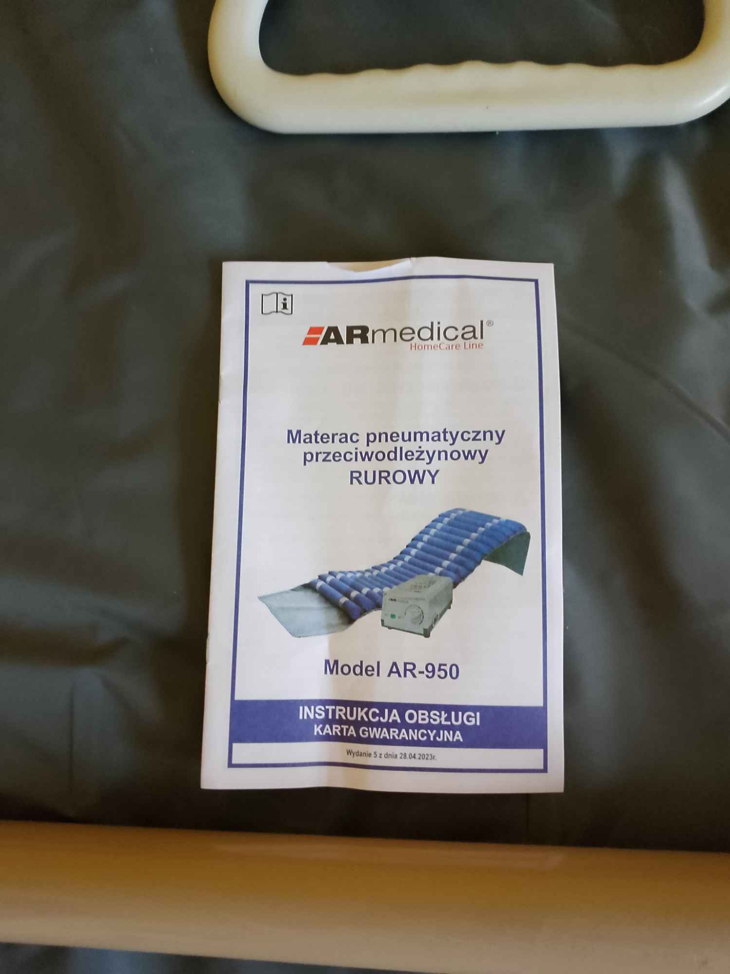 Łóżko ortopedyczne z materacem antyodljeżynowym Kielce - zdjęcie 3