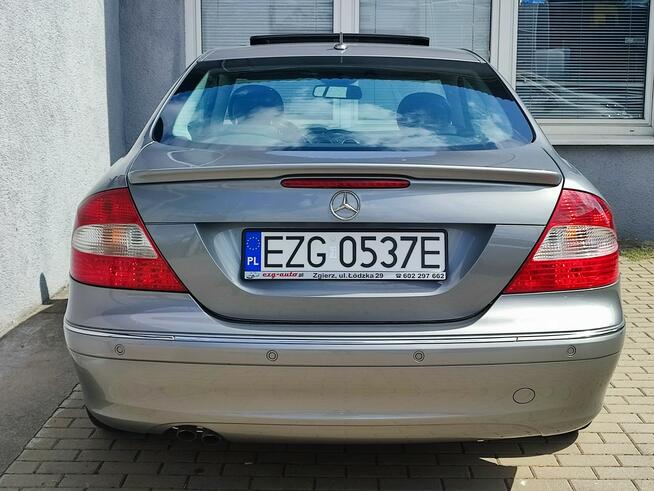 Mercedes CLK 200 Kompresor 184KM bezwypadkowy navi automat Gwarancja Zgierz - zdjęcie 8