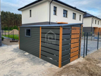 Schowek Domek Ogrodowy 3x2m + wiata 2m 2x Drzwi okno dach w tył PLG132 Bydgoszcz - zdjęcie 2