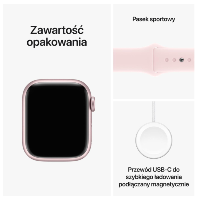 SmartWatch series 9 , (różowy) wiele funkcji (Apple) Nowe Miasto - zdjęcie 2