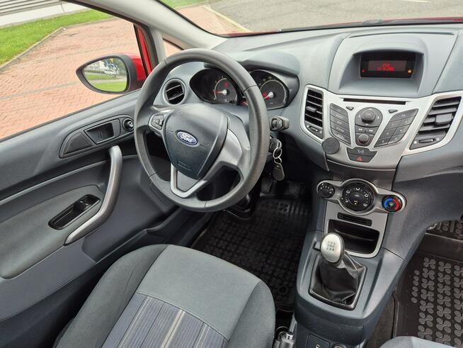 Ford Fiesta 1.2i 70KM Gaz KLIMA Zadbana Bez wkładu Do jazdy Zielona Łąka - zdjęcie 9