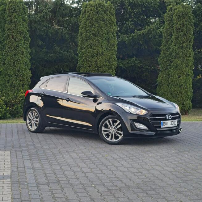 Hyundai i30 blue 1.6 Passion Kamera Nawigacja Czarny Sufit Panorama Ostrów Mazowiecka - zdjęcie 9