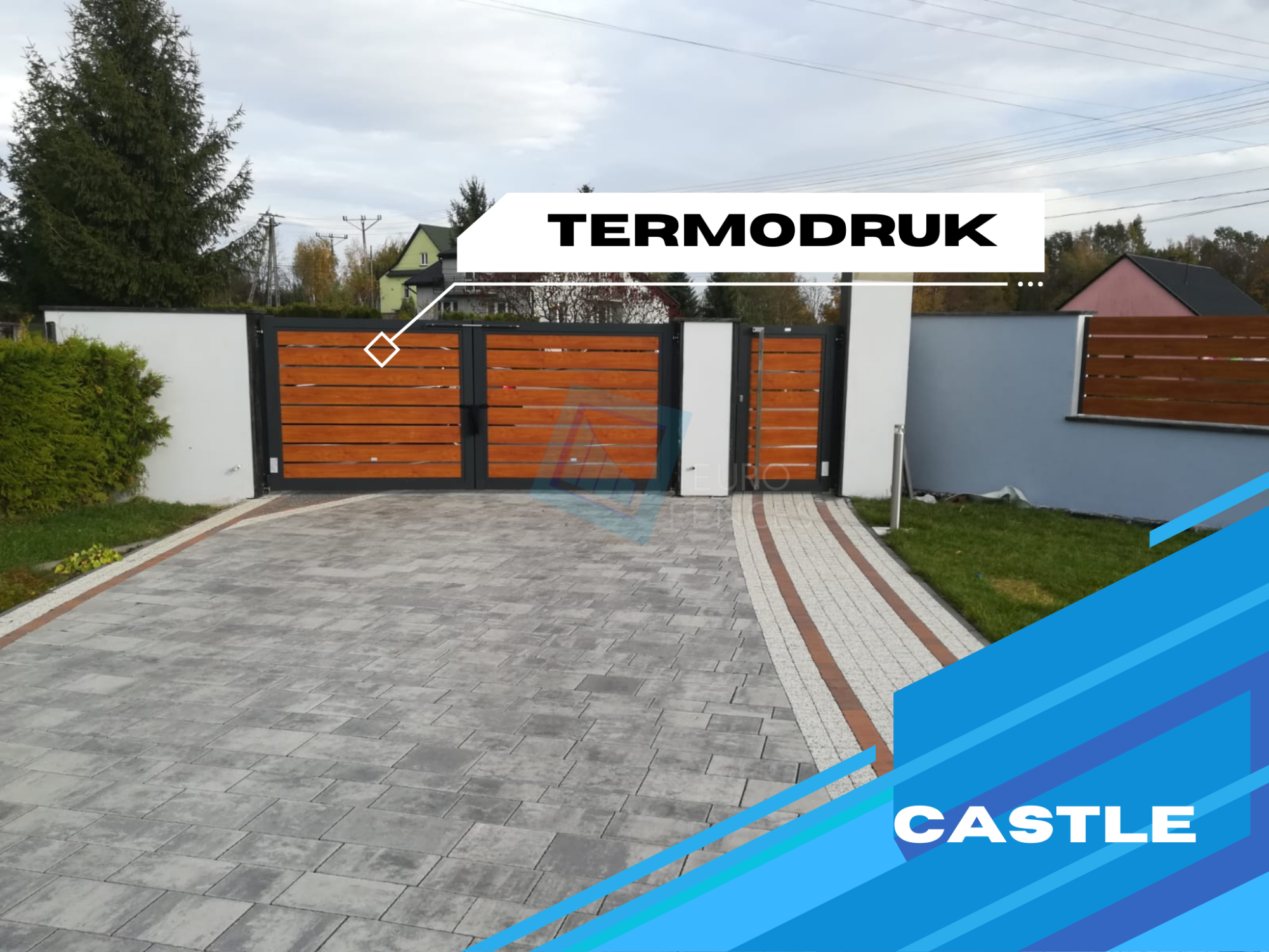 Bramy,ogrodzenia,furtki -ALUMINIOWE model "FRIZ" Jasło - zdjęcie 7