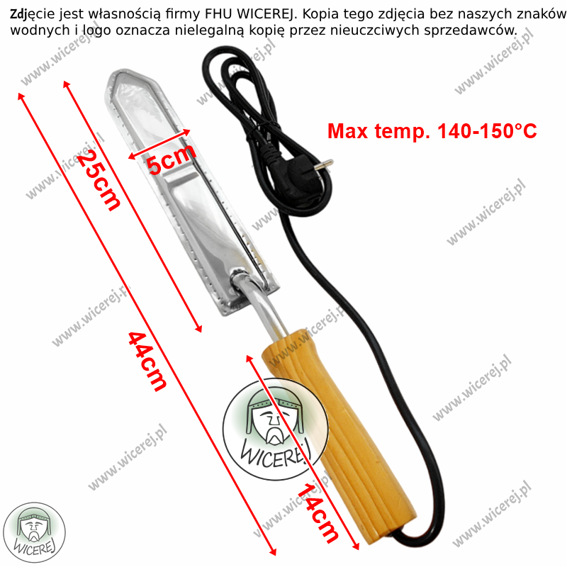 Nóż do odsklepiania elektryczny 230V zasilanie prądem solidny Jaśliska - zdjęcie 11