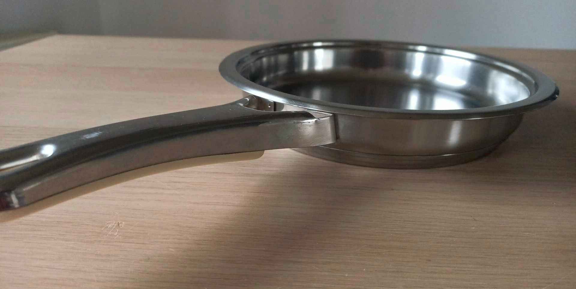 ZEPTER Patelnia grube dno naczynie 1,2L 20 cm bez pokrywy Śródmieście - zdjęcie 1