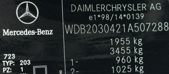 Mercedes C 200 1.8 Benzyna Moc 163KM Automat Elbląg - zdjęcie 4