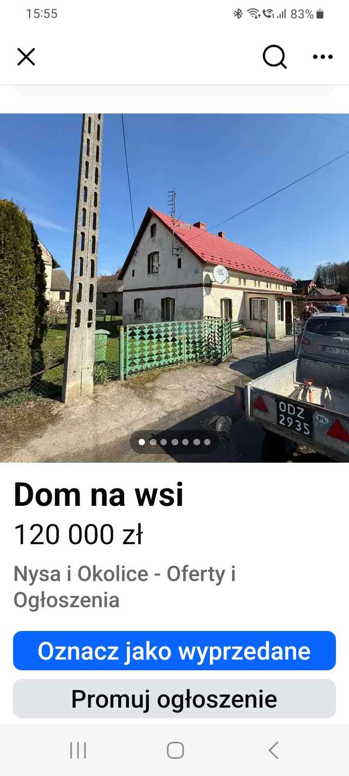 Dom na wsi Szklary - zdjęcie 1