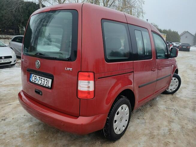 Volkswagen Caddy Life Osobowy Klimatyzacja 2 kpl. Kół Okazja Bydgoszcz - zdjęcie 2