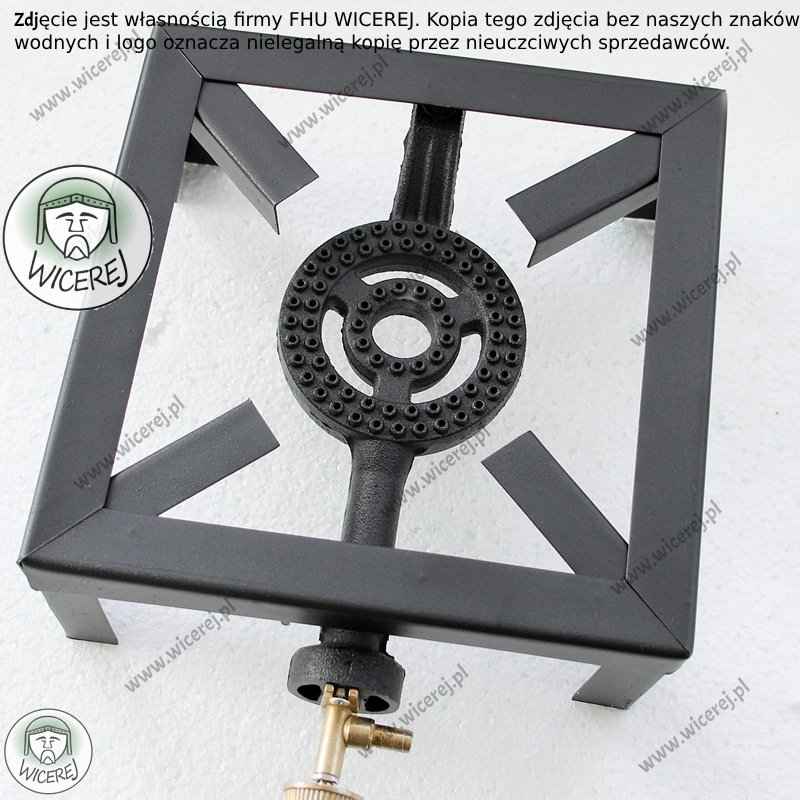 Taboret Gazowy 25cm x 25cm Palnik do Topiarki Parowej (MOC 7,2kW) Jaśliska - zdjęcie 3