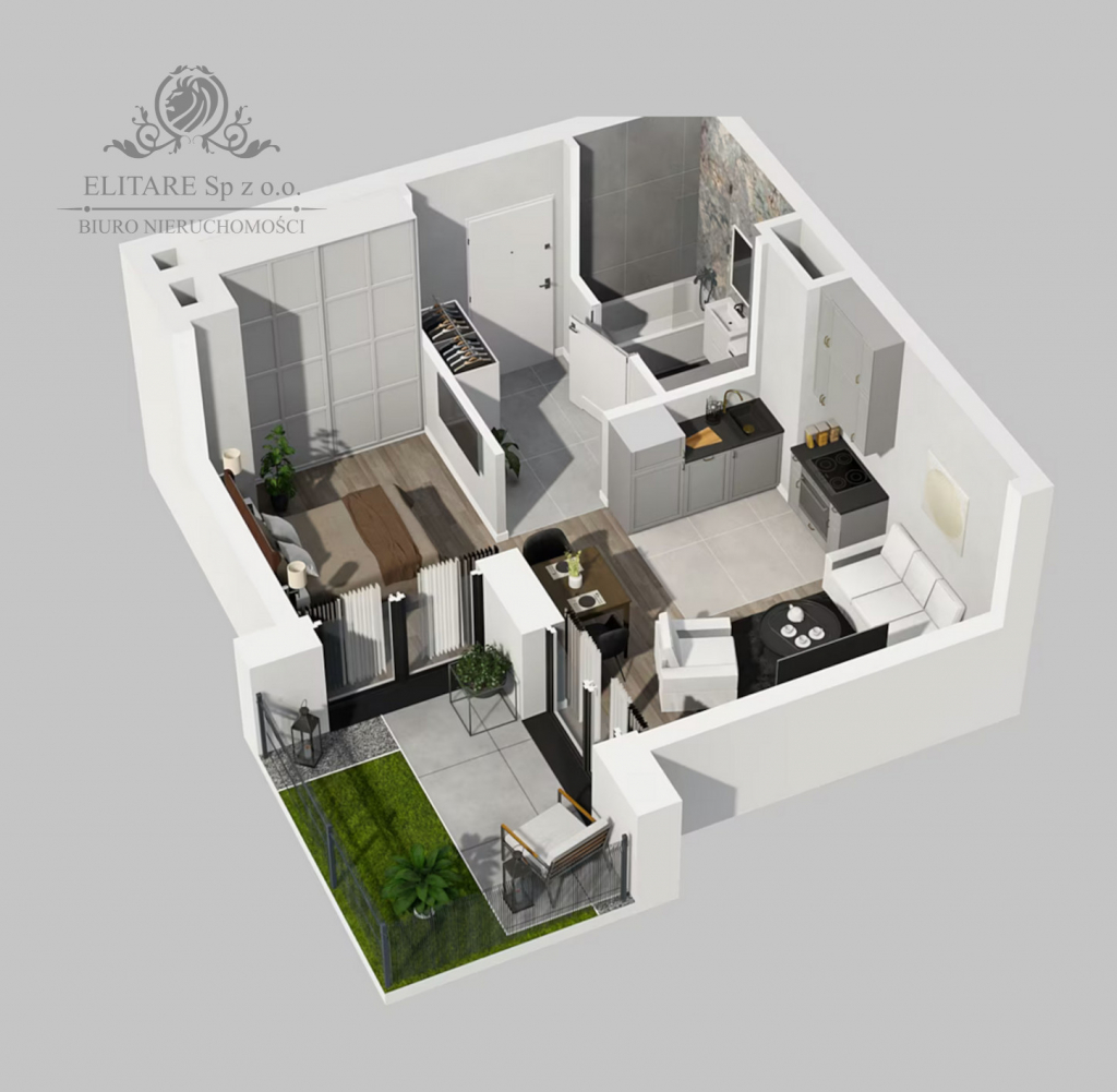 Mieszkanie 33,41m2 z możliwością wydzielnia sypialni/Kleczków, Wrocław Wrocław - zdjęcie 9