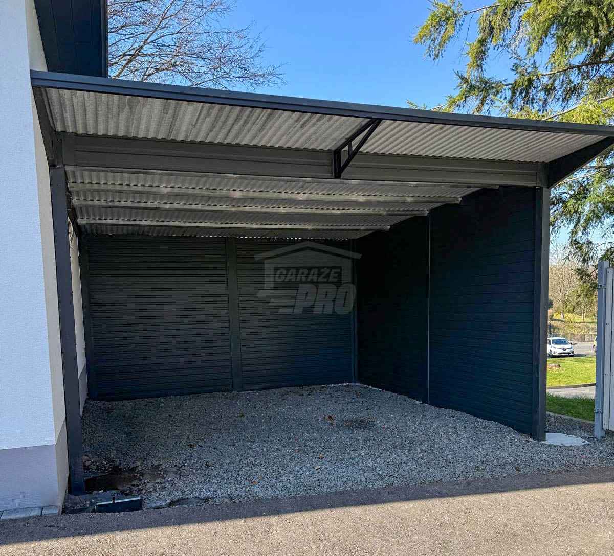Wiata samochodowa CarPort 4x5 m  dodatkowa zabudowa  dach GP736 Łęczyca - zdjęcie 8