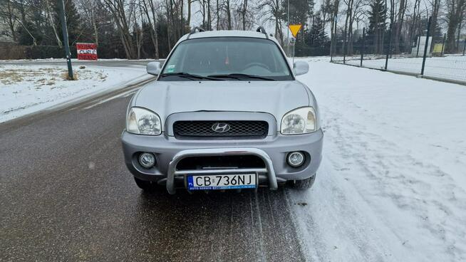 Hyundai Santa Fe 2003 2.0crdi 4x4 Skóry Grzane Fotele Hak Pabianice - zdjęcie 3