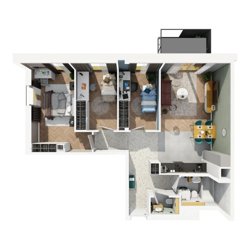 Sprzedam czteropokojowe mieszkanie na Wildzie. Wilda - zdjęcie 6